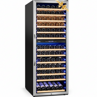 Wine Cooler Fridge Built to Preserve Collections, 24 Inch Dual Zone, Professional Compressor, Quiet Operation